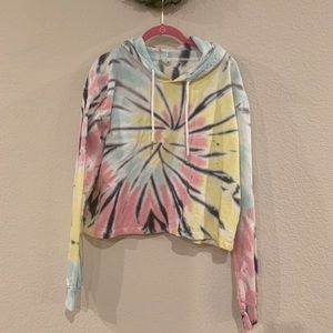 Sunset Glow Tie-Dye Hoodie